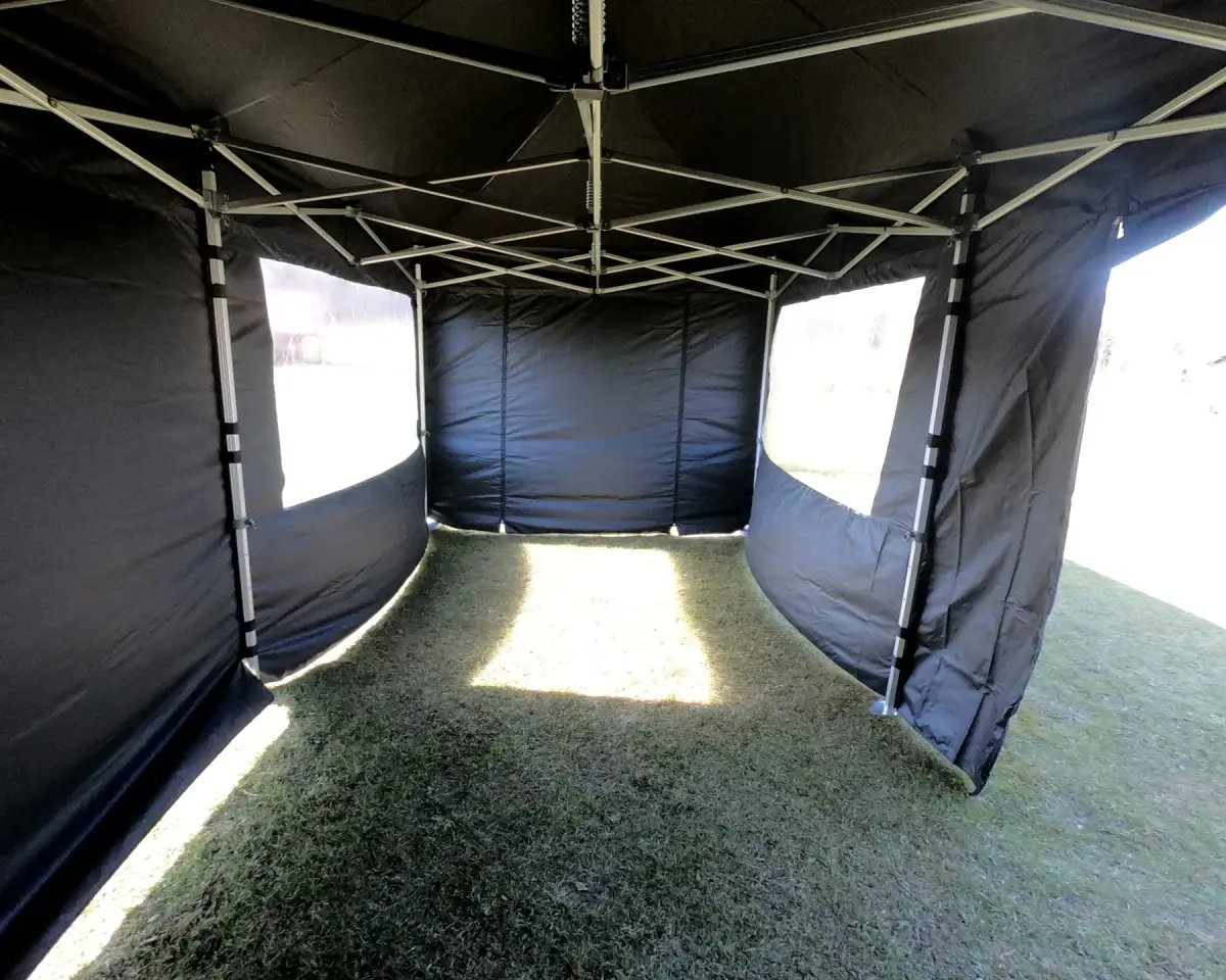 Melna 3x6m nojume