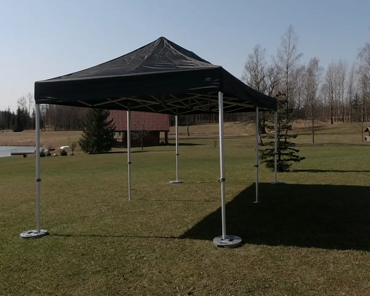 Melna 3x6m nojume