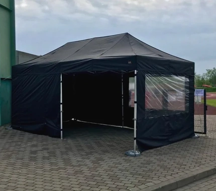 Melna 3x6m nojume